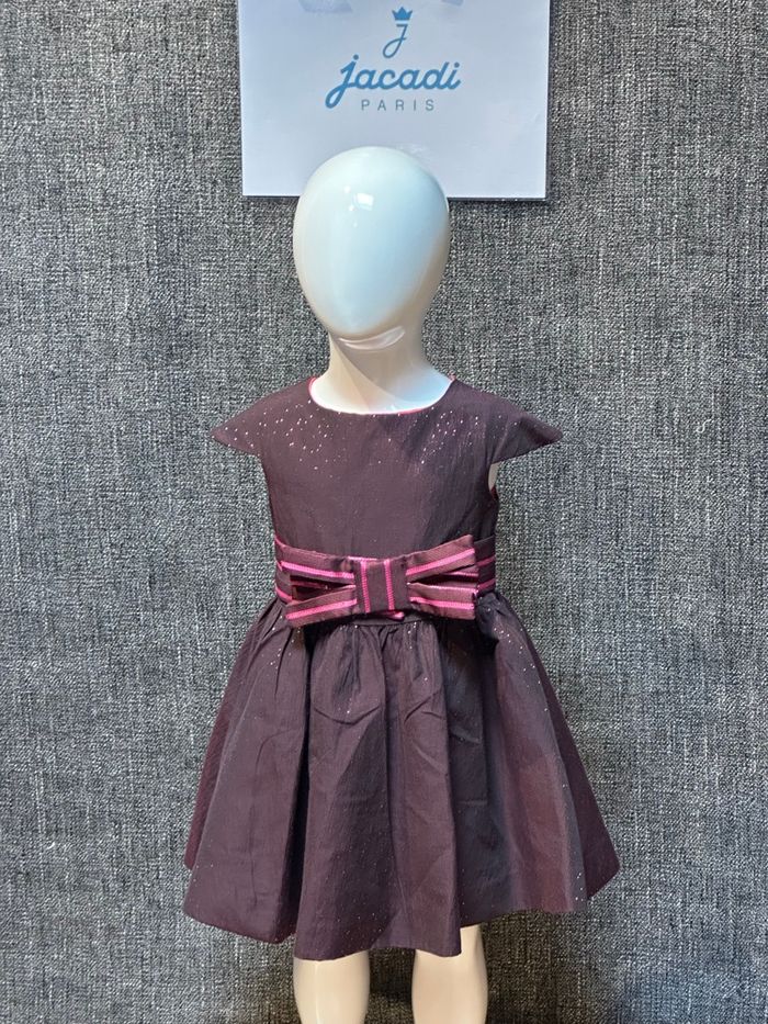 Noël: magnifique, robe de fête Jacadi en trois ans, ref, 5414 - photo numéro 2