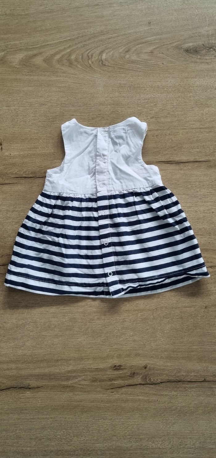 Robe rayée Kiabi 3 mois - photo numéro 3