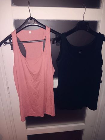 Lot de 2 débardeur taille m