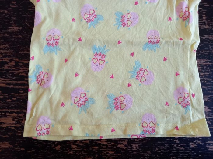 Tee-shirt MC Ananas 12 mois - photo numéro 3