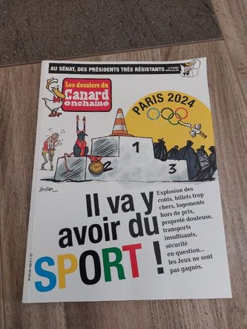 Magazines 5 Numéros spéciaux Canard Enchainé