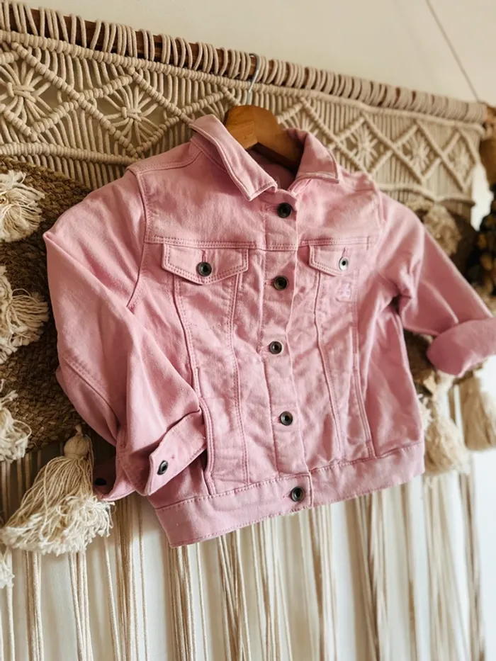 Veste en jean 6 ans Lulu Castagnette