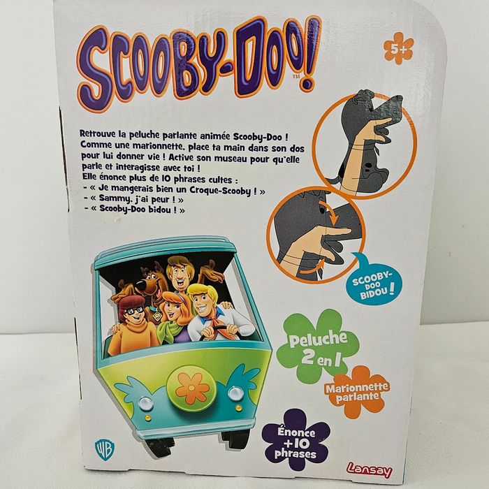 Peluche scooby doo parlante marionnette - photo numéro 3