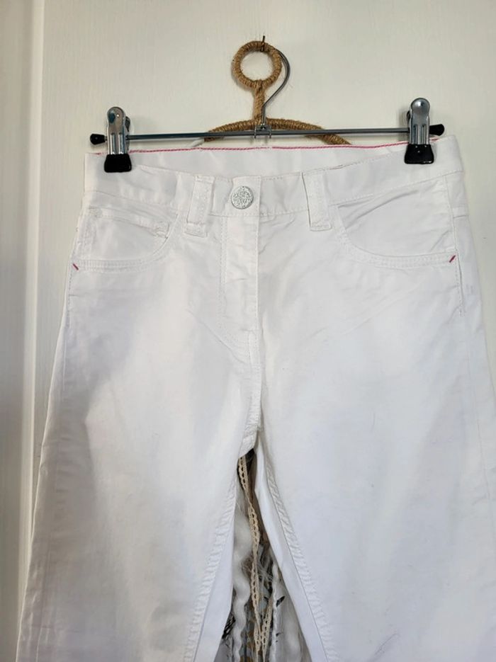 Pantalon blanc Mexx état neuf 10 ans - photo numéro 6