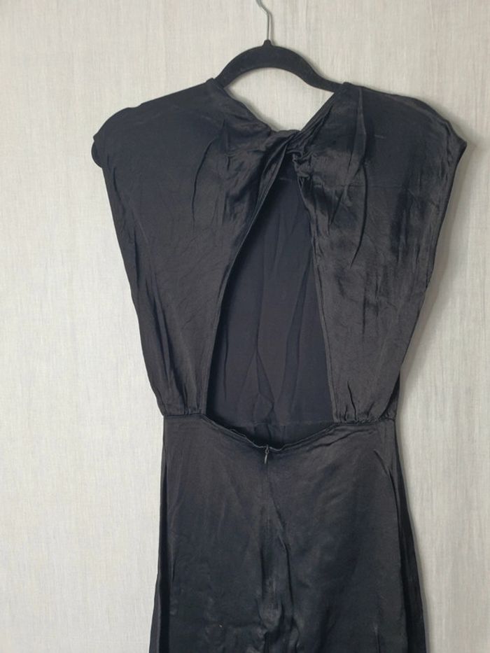 Robe longue noire mango - photo numéro 4