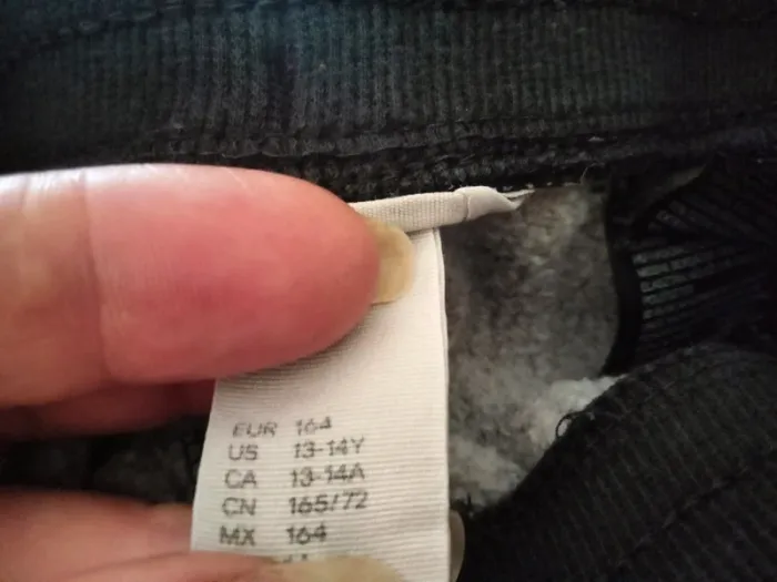 Bas de jogging chiné noir en 13/14 H&M - photo numéro 2