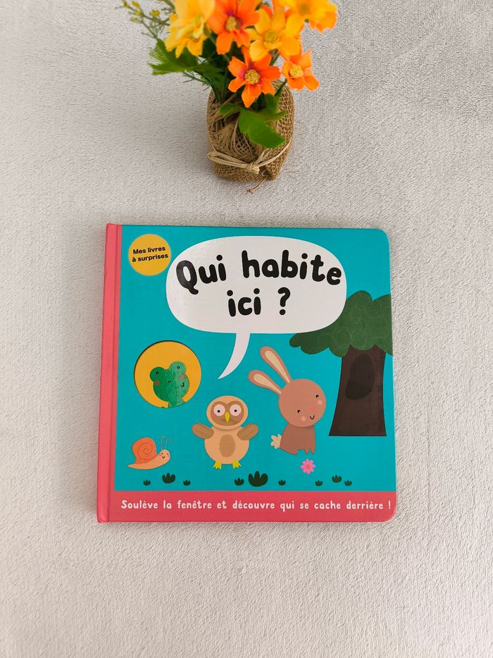 Livre Qui habite ici ? - photo numéro 1