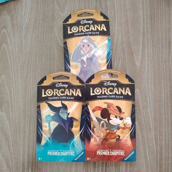 Artset Lorcana chapitre premier sous blister