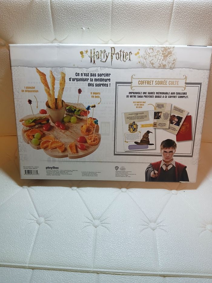 Coffret Harry Potter – Soirée Culte – Neuf sous blister – Planche + Pics + Cartes - photo numéro 2