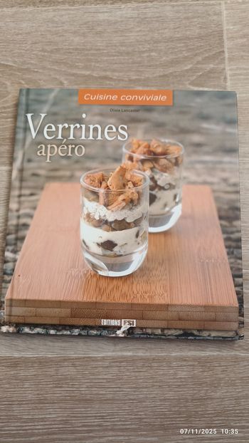 Livre verrine apéro