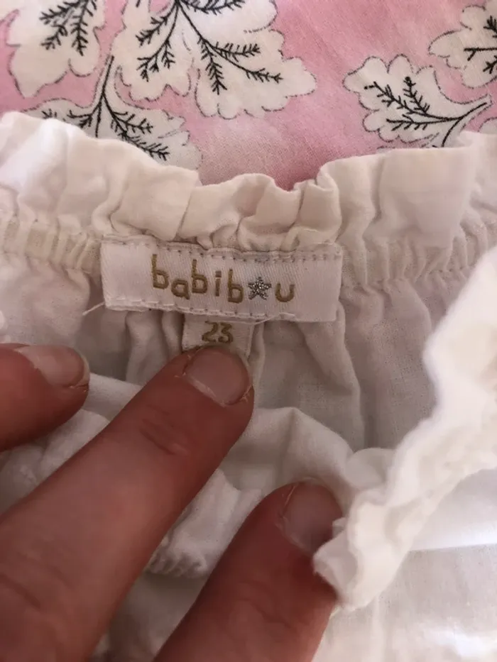 Robe blanche Babybou - photo numéro 6
