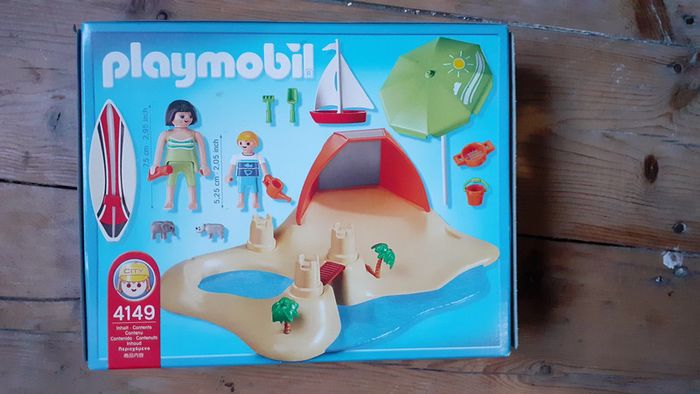 Neuf 1 boite playmobil plage 4149 - photo numéro 2