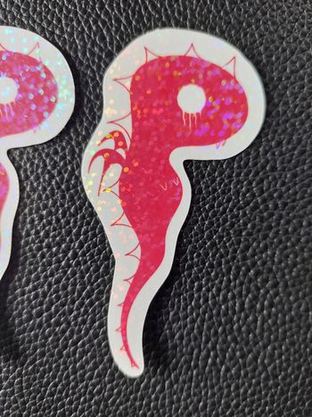 Sticker monstre fantôme 