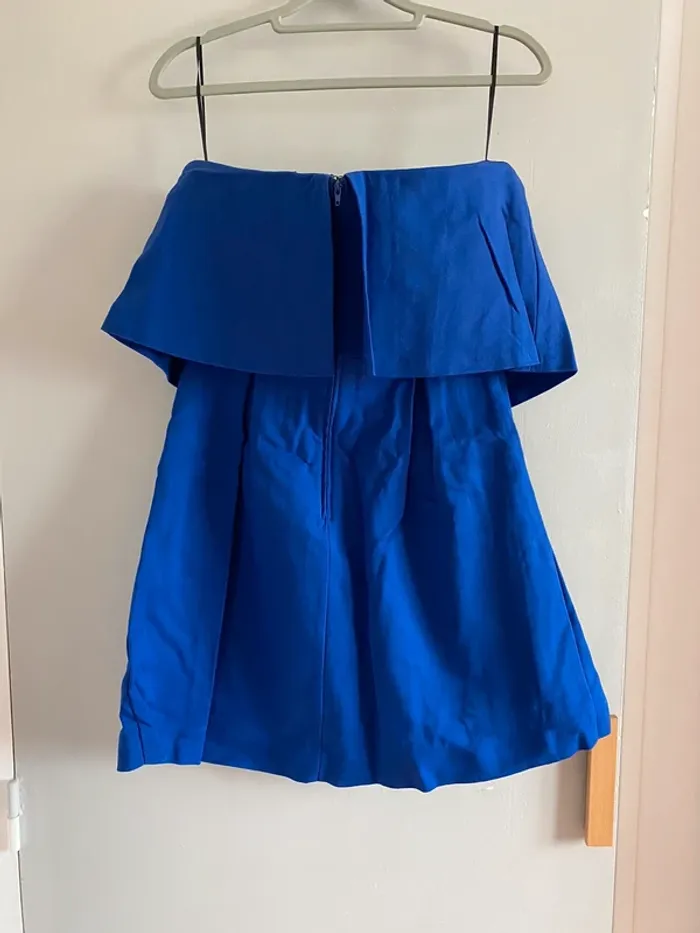 Robe bustier bleue Nafnaf - photo numéro 2