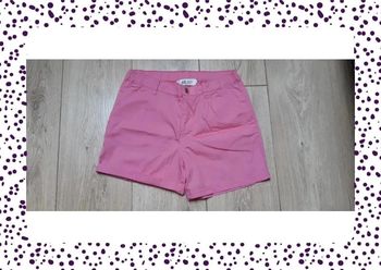 Short avec revers h&m rose 140 cm (9/10 ans) en parfait état
