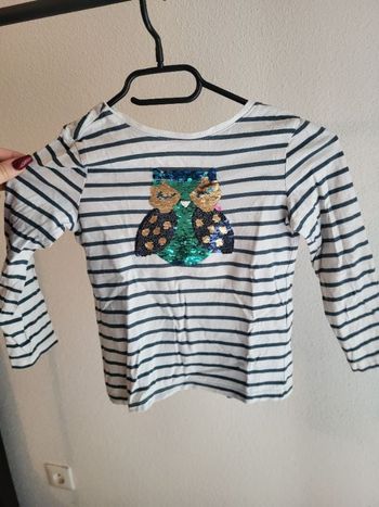 Pull leger sequin