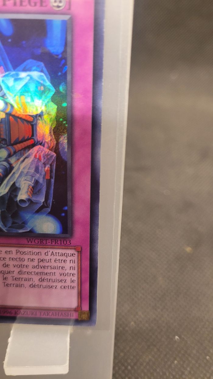 Carte Yu gi oh zone sûre- WGRT-FR103 - photo numéro 4