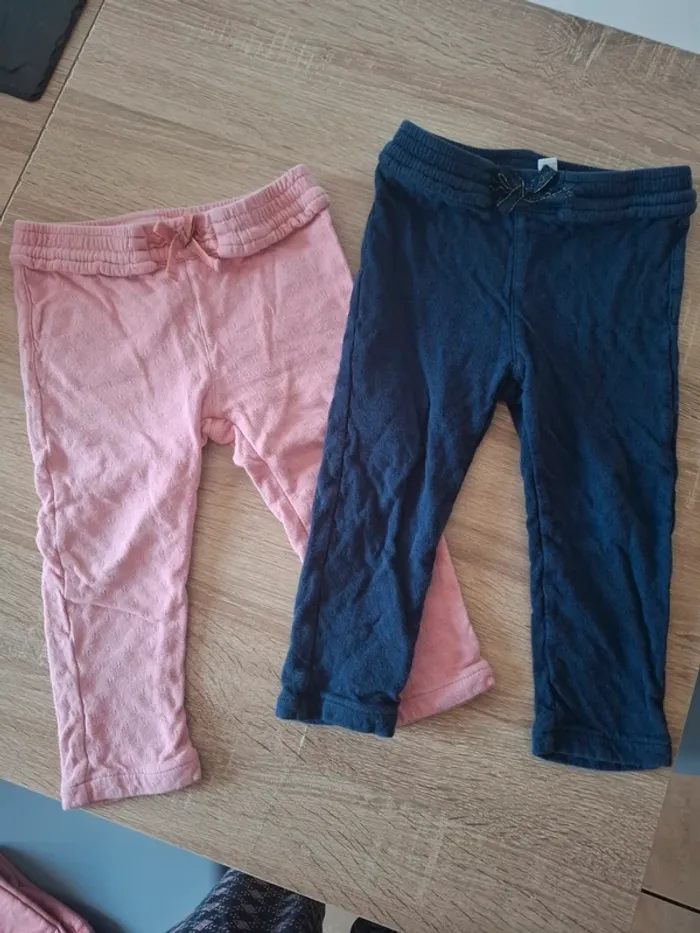 Lot de 2 pantalons jogging Obaibi 23 mois