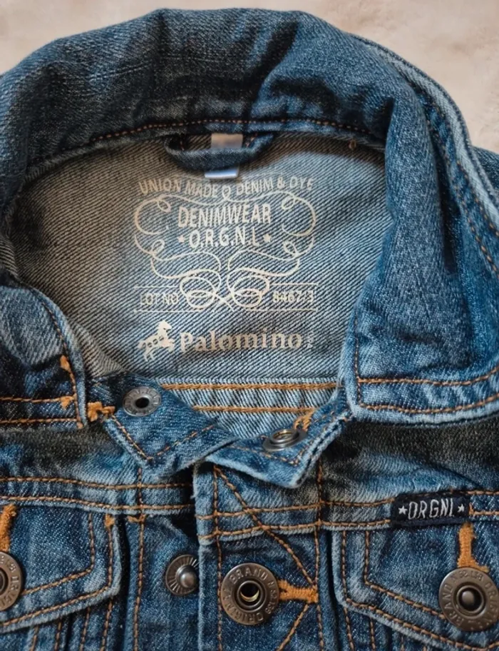 🩵 Veste en jeans 3 ans Palomino - photo numéro 5