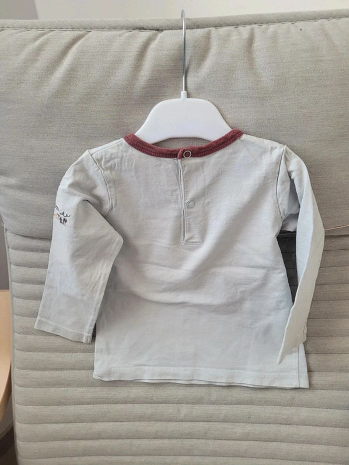 Tee shirt manches longues Sergent major 2 ans - photo numéro 3