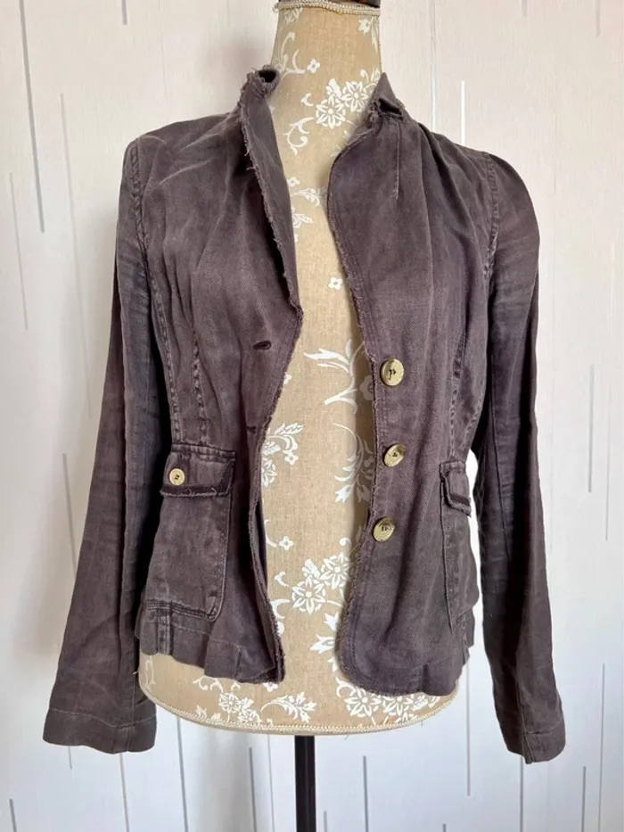 Veste taille 38 en lin
