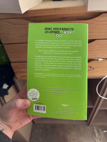 Livre AFTER saison 3