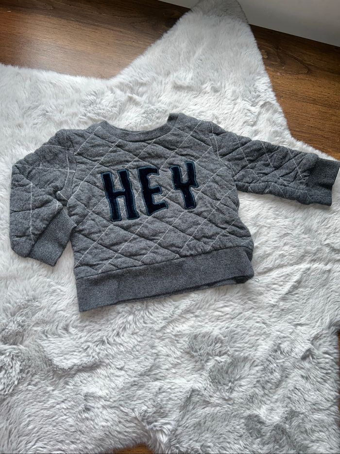 Pull gris - 18 mois - Kiabi