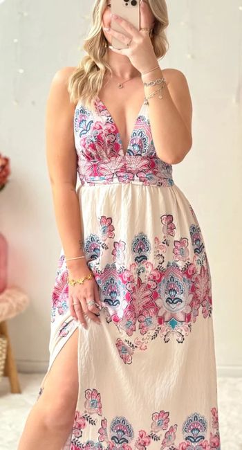 Robe boheme style Grèce