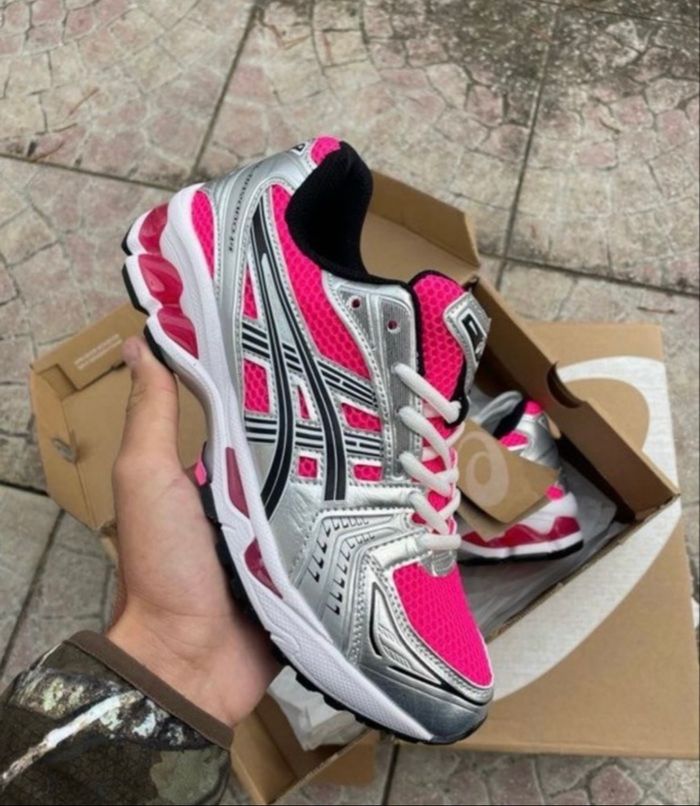 Asics kayano 14 rose gris neuve y2k 40 - photo numéro 4