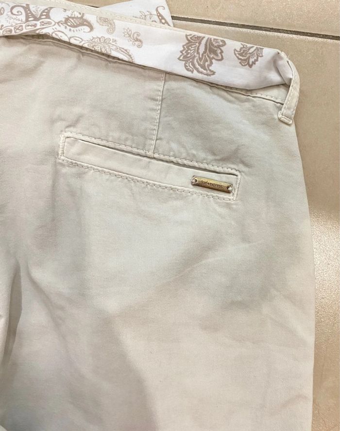 Pantalon Avec Ceinture À Nouer Taille 36 - photo numéro 7