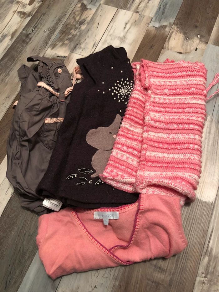 Très beau lot hiver fille 6 mois