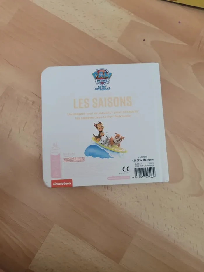 Livre les saisons pat patrouille - photo numéro 2