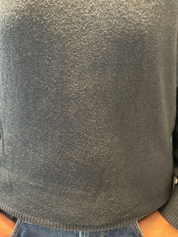 Pull bleu marine Hollister