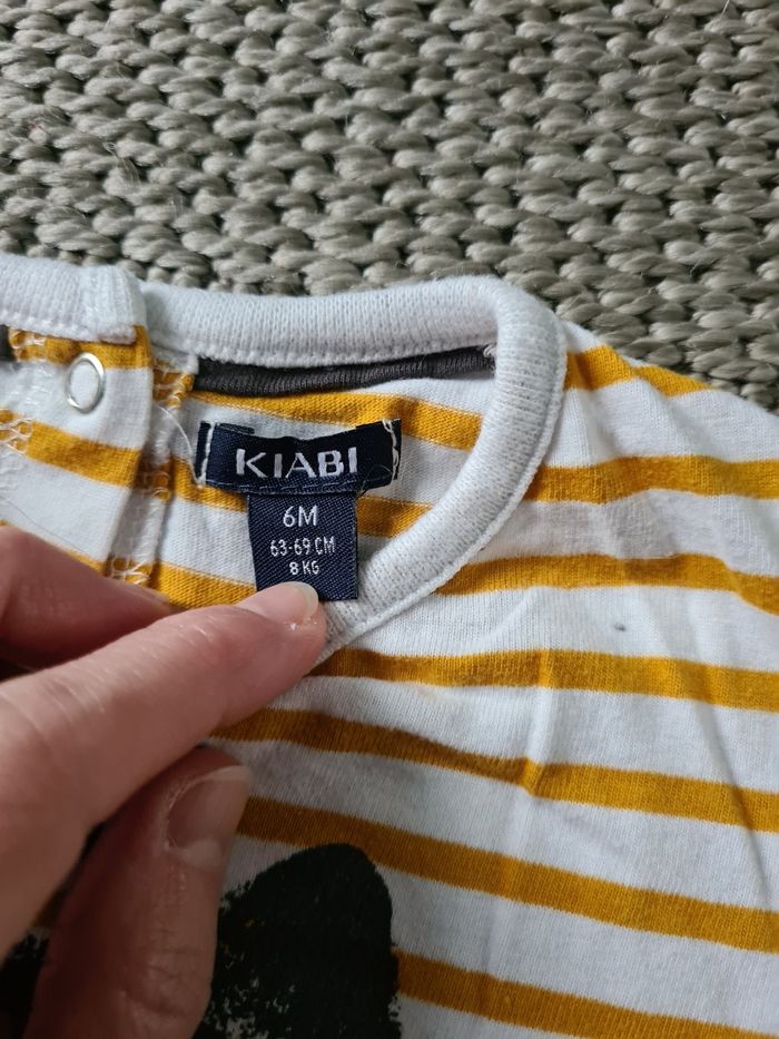 Lot de 3 T-Shirts à motifs garçon - 6 mois - photo numéro 5