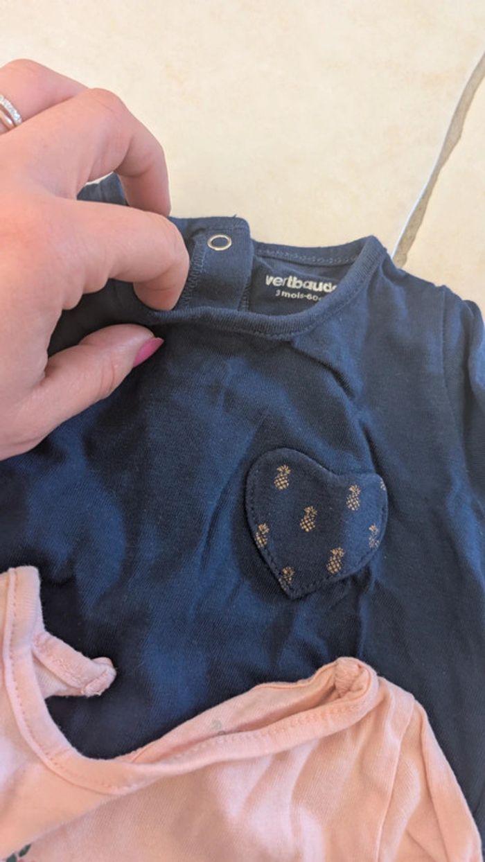 lOt de 2 tee shirt - photo numéro 3