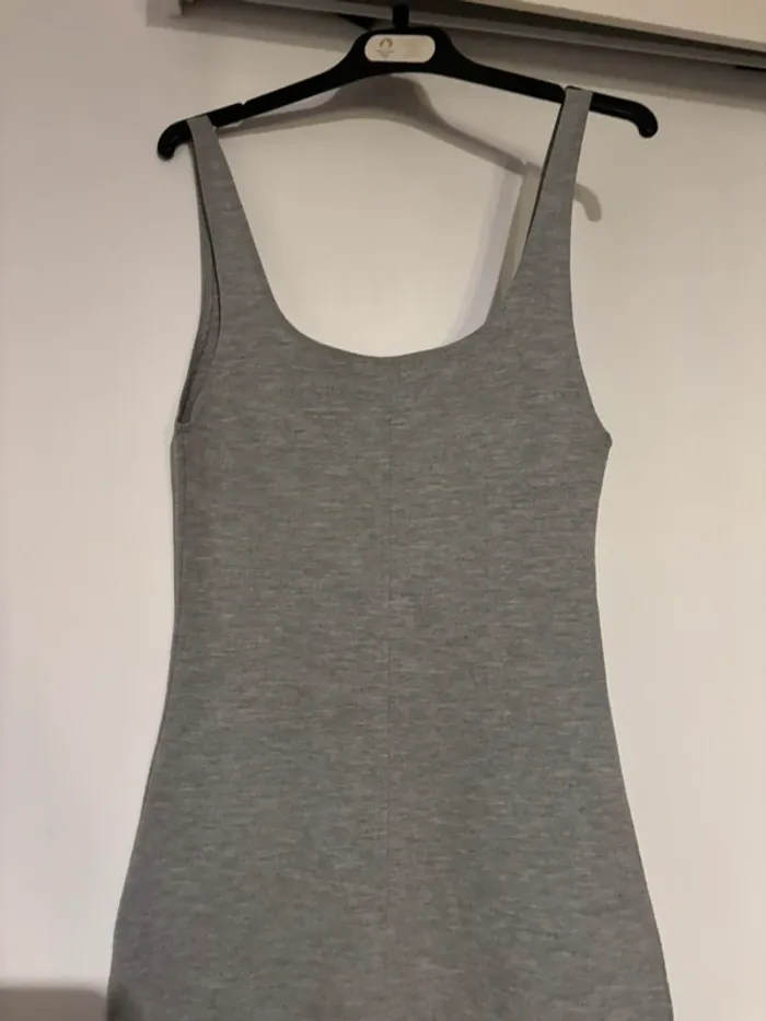 Robe moulante grise Zara Trafaluc – Taille XS - photo numéro 7