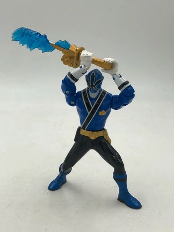 Figurine Power Rangers Samurai Katana bleu 16 cm Bandai 2011
