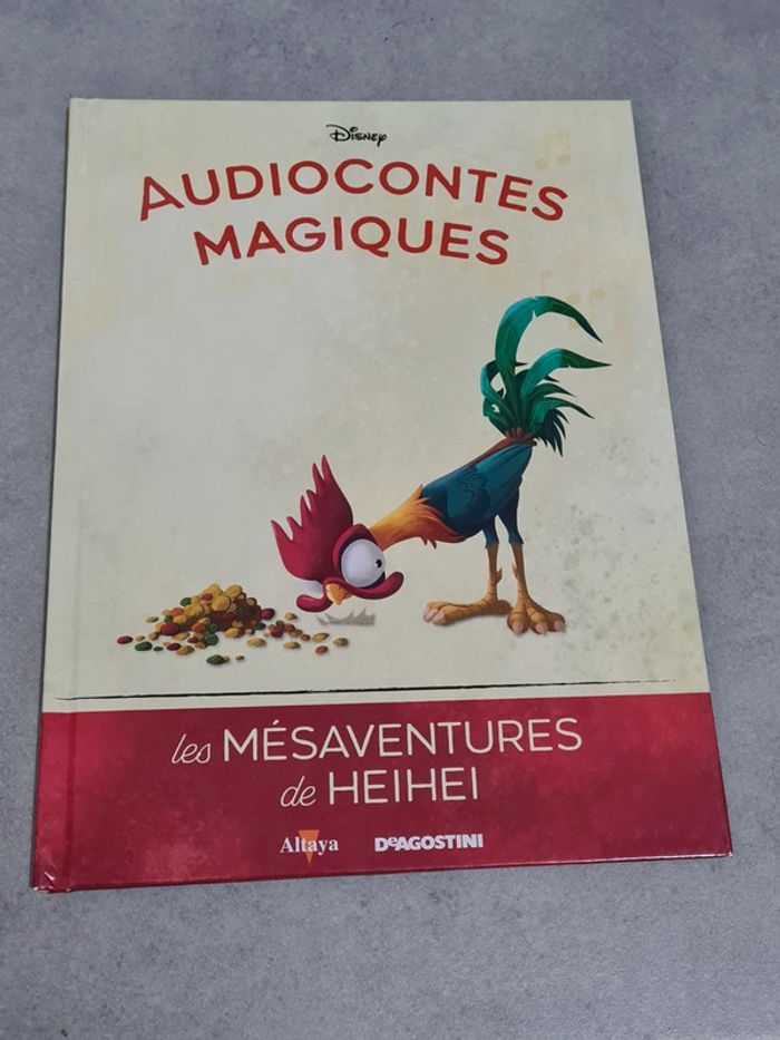 Livre SEUL audioconte Altaya Disney numéro 106 Les Mésaventures de Heihei