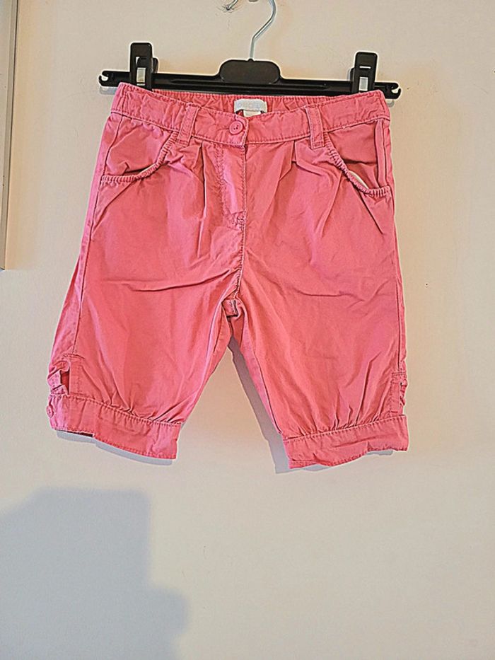 Joli pantacourt rose obaibi Taille 12 mois - photo numéro 2