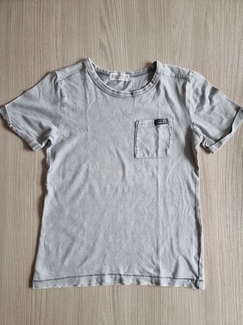 T-shirt gris - H&M - Taille 8 ans