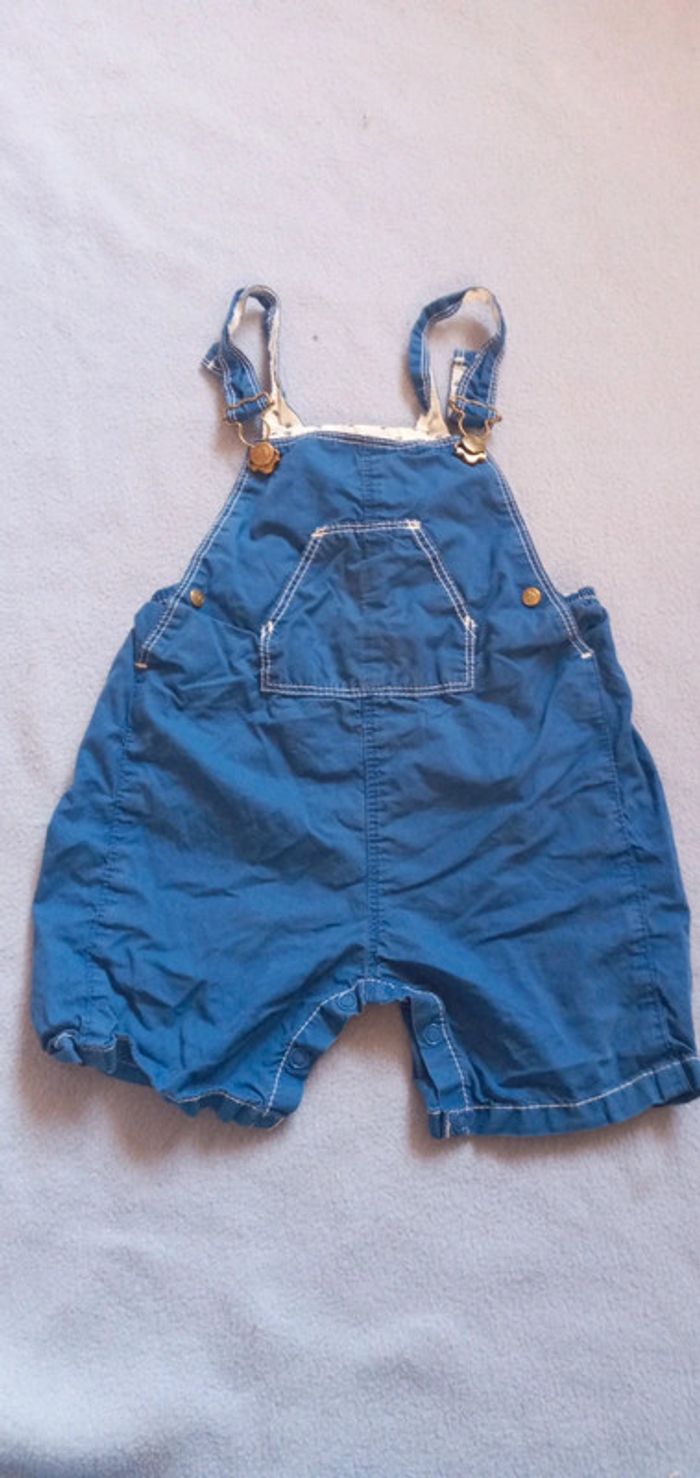Salopette short Petit bateau taille 18mois