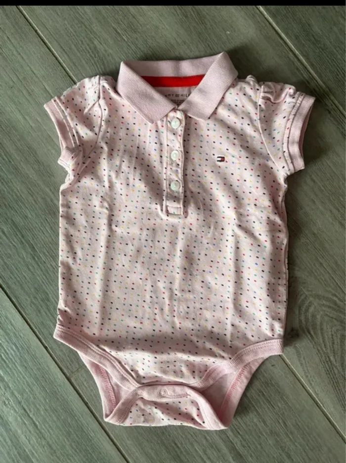 Body à motif Tommy Hilfiger 12 mois bébé fille