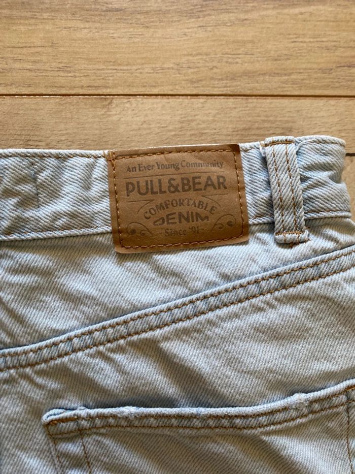 Short en jean taille haute mom - photo numéro 3