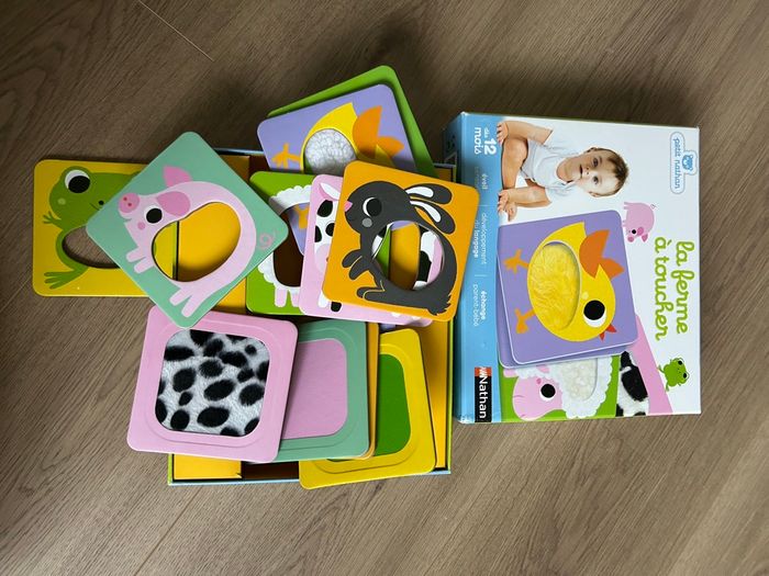 Jeu la ferme a toucher