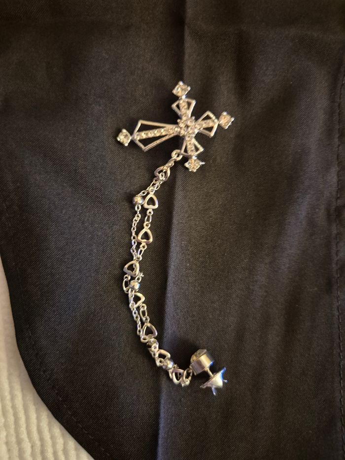 Broche de chemise ou de pantalon croix - photo numéro 6