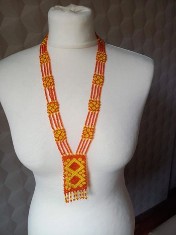 Long collier style bohème