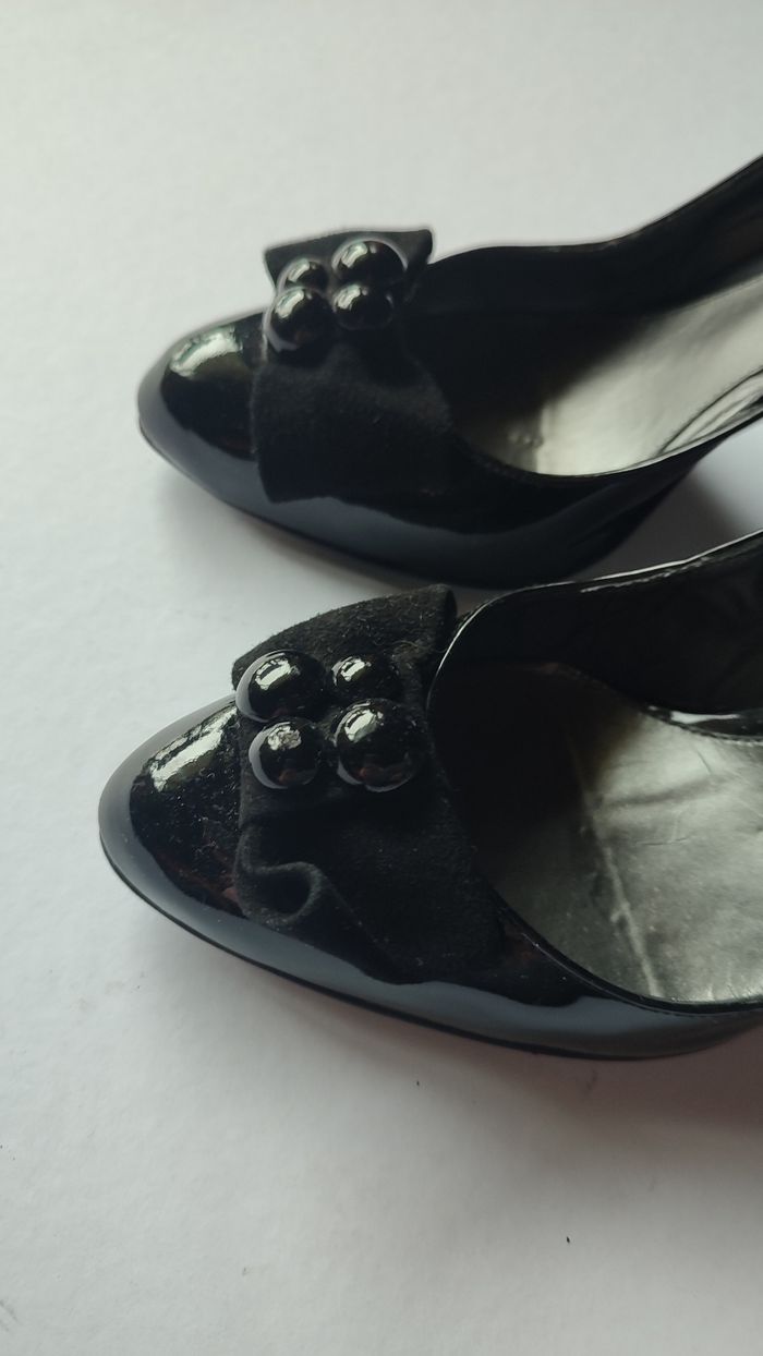 Escarpins noirs vernis T38