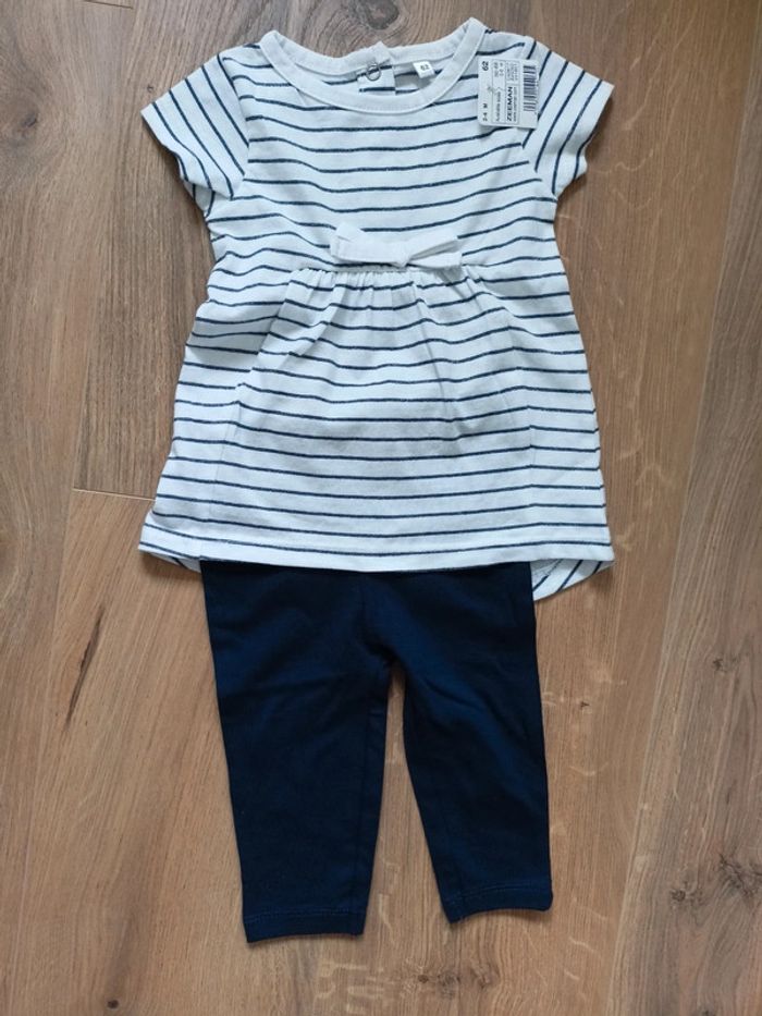 Ensemble été fille tee-shirt et legging