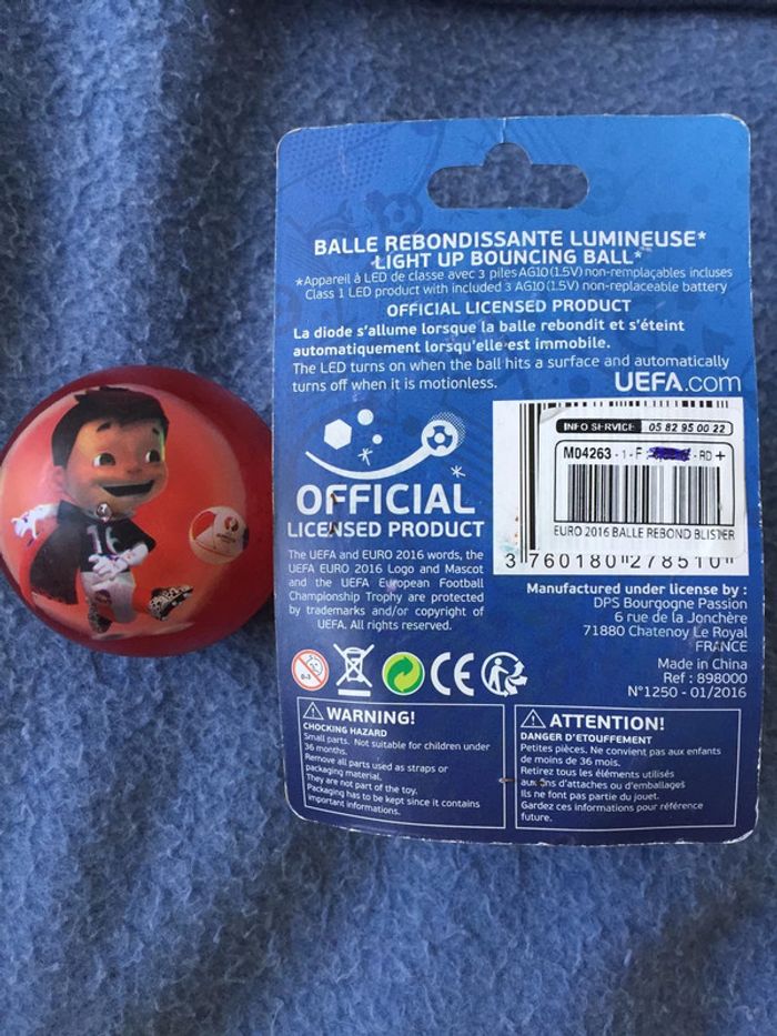 Lot de 2 balles Euro 2016 - photo numéro 3