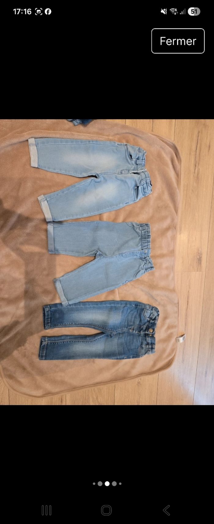 Lot de 8 jeans 12 mois - photo numéro 6